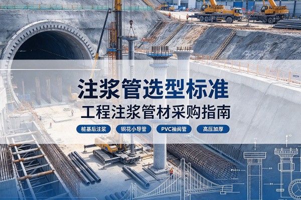 市中注浆管选型标准
